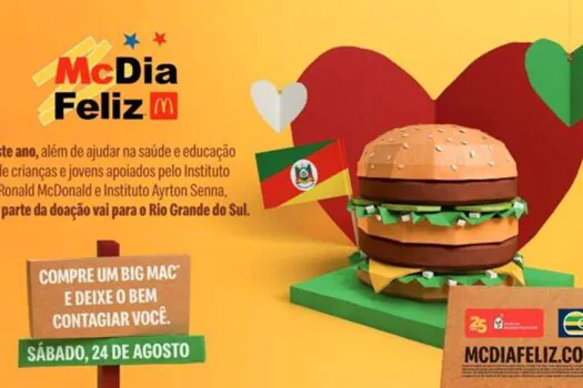 É neste sábado! Tudo o que você precisa saber para participar do McDia Feliz