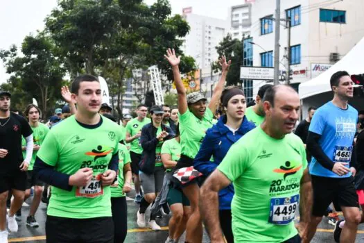 Meia Maratona de São Bernardo registra participação de mais de 12 mil pessoas