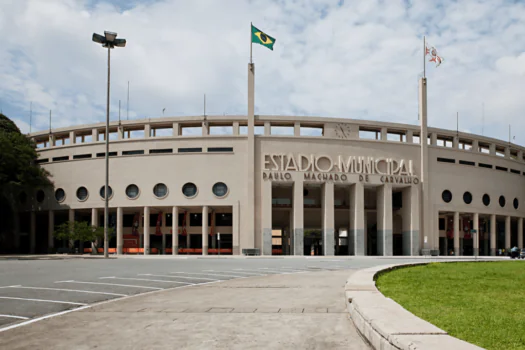 Lançamento da campanha de combate à violência contra a mulher em dias de jogos, no Museu do Futebol