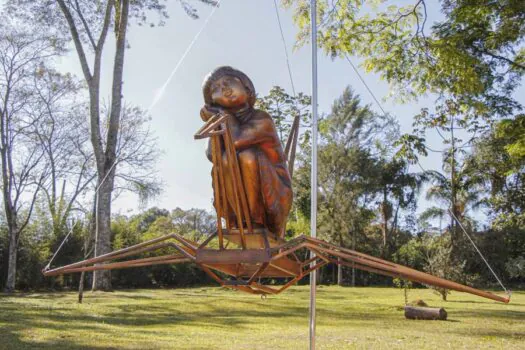 Parque Oriental de Ribeirão Pires ganha monumento em homenagem à Sadako Sasaki