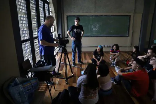 Oficina de cinema para crianças e jovens abre inscrições em Santo André