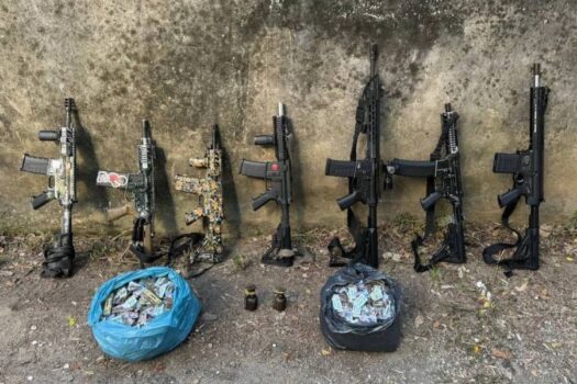 Polícia do Rio apreende 410 armas em janeiro, incluindo recorde de 84 fuzis