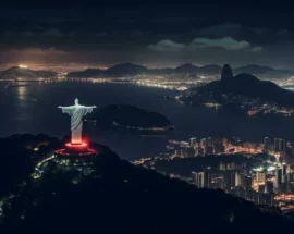 Título do post: Helicpteros de turismo so proibidos de voar perto do Cristo Redentor no Rio