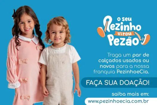 Shopping ABC apoia a campanha ‘O Seu Pezinho, Virou Pezão’