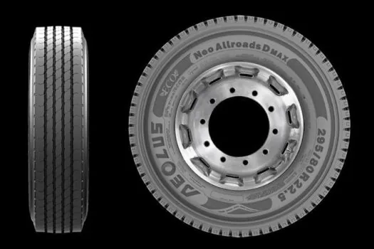 Prometeon inicia fabricação e comercialização de pneus Aeolus 22,5 polegadas no Brasil