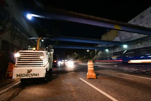 São Bernardo avança com recapeamento da Avenida Lions