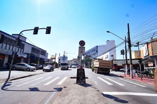 Prefeitura de São Bernardo inicia recapeamento asfáltico da Avenida do Taboão