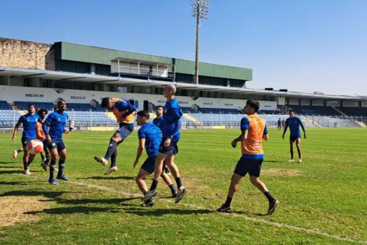 São Caetano encerra semana de preparação para enfrentar o União Suzano