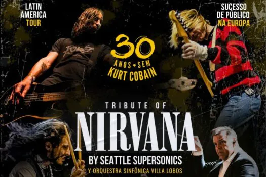 Tributo ao Nirvana retorna ao Brasil para tour histórica com Orquestra Sinfônica