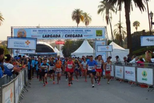 Corrida no Ipiranga abre as comemorações do 7 de Setembro