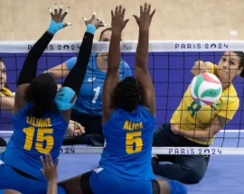 Título do post: Brasil vence Ruanda na estreia do vlei sentado feminino em Paris 2024