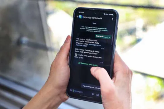 Prefeitura de Santo André começa a realizar atendimento via WhatsApp
