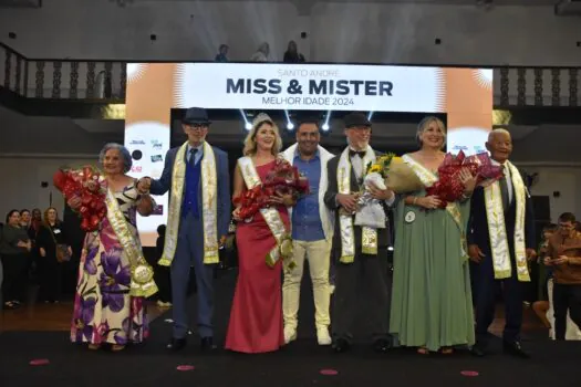 Santo André celebra beleza e envelhecimento saudável no Miss e Mister Melhor Idade 2024