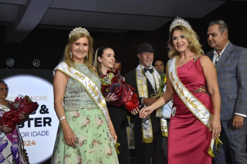 Santo André celebra beleza e envelhecimento saudável no Miss e Mister Melhor Idade 2024