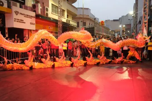 Festival da Lua Chinês recebeu mais de 200 mil pessoas na 25 de Março no final de semana