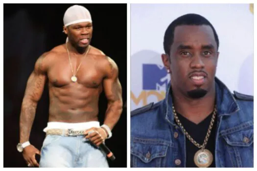 50 Cent anuncia documentário sobre o rapper P. Diddy na Netflix