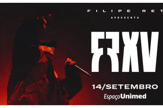 Filipe Ret apresenta turnê FRXV no Espaço Unimed