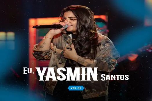 Parceria com Gaab e novas três faixas, Yasmin Santos lança 2º volume de DVD