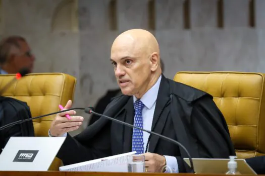 Moraes inclui suspensão do X para julgamento de turma do STF nesta segunda (2)