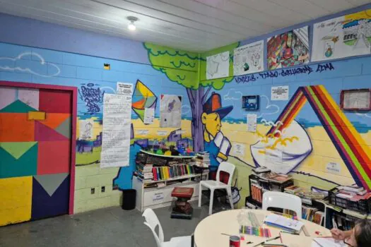 Biblioteca da Fundação CASA de Santo André é referência em aprendizado para jovens em medida socioeducativa