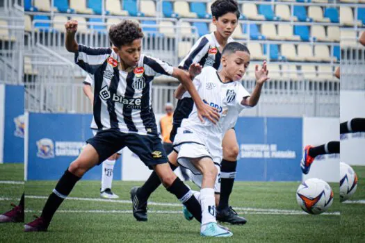 Cachorrão faz bons jogos, mas não vence o Santos pelo Paulista Sub-11 e 12