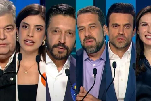 Debate tem Nunes e Boulos no foco, com Marçal punido e isolado por rivais