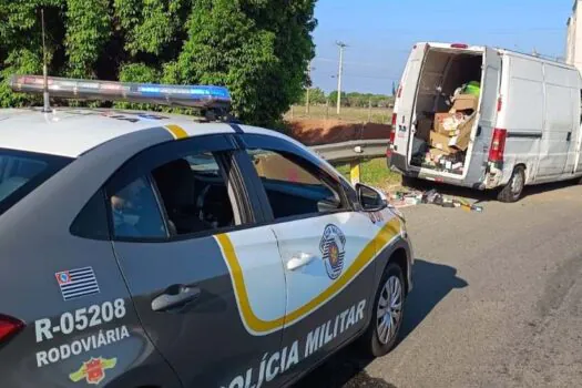 Foragido é preso após tentar fugir com carga furtada no interior de São Paulo