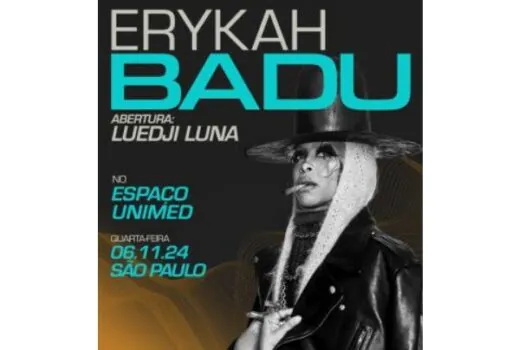 Erykah Badu, rainha do neo-soul, confirma apresentação única em São Paulo