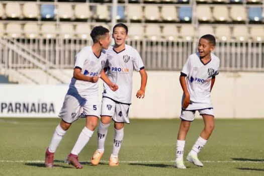 Categorias Sub-11 e 12 do EC São Bernardo se preparam para a sequência do Campeonato Paulista