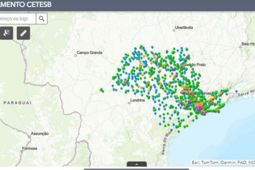 CETESB dá transparência a dados ambientais do estado de São Paulo