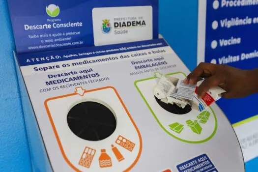 UBSs de Diadema tem postos para descarte de medicamentos vencidos