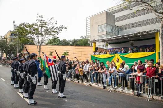 São Caetano celebra 7 de Setembro com parada cívico-militar na Avenida Goiás