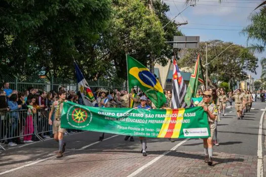 São Caetano realiza tradicional Parada Cívico-Militar na Avenida Goiás