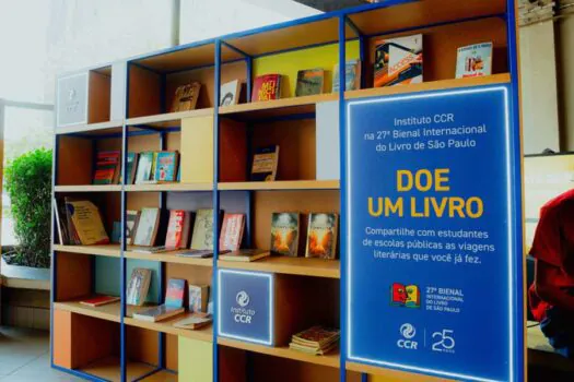 Instituto CCR doa 180 livros para escolas públicas de São Paulo