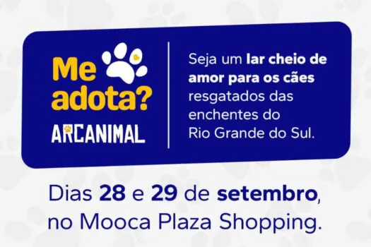 Mooca Plaza Shopping recebe evento “Me Adota”