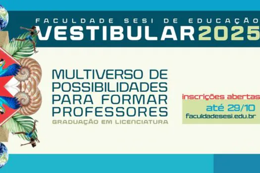 Faculdade SESI de Educação abre inscrições para o Vestibular 2025