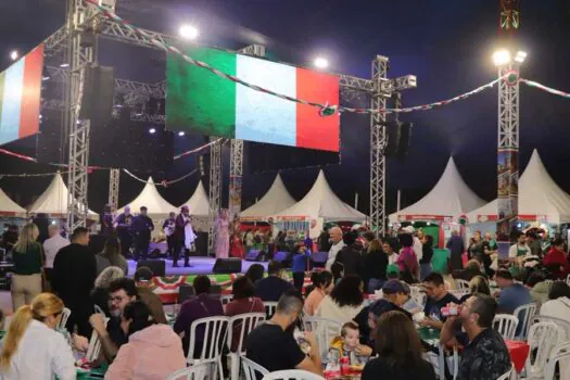 Festa Italiana Solidária de Ribeirão Pires celebra raízes italianas da cidade