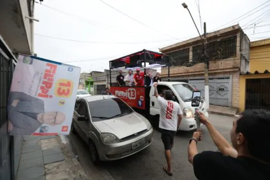 Mais de 80% do time que destruiu Diadema está com meu opositor, alerta Filippi