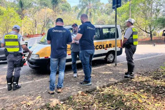 Fiscalização de veículos escolares segue intensa durante a Semana Nacional de Trânsito