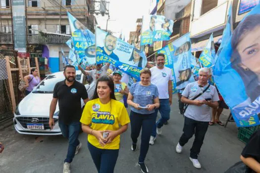 Flávia Morando segue à frente na disputa pela Prefeitura de São Bernardo