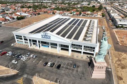 Havan implanta primeiro sistema de energia solar na megaloja de Palmas (TO)