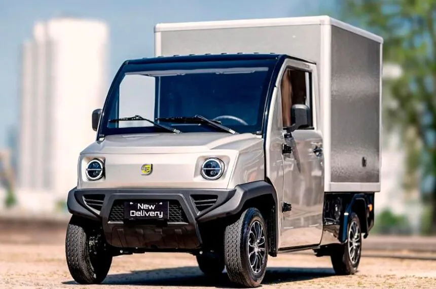 Caminhão elétrico Hitech NewDelivery