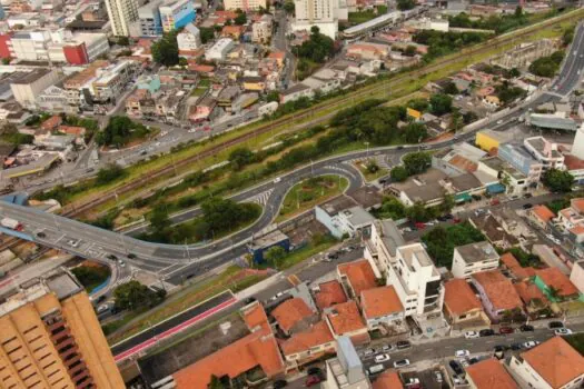 Obras da Nova Estação em Mauá bloquearão uma faixa do viaduto Papa João Paulo II