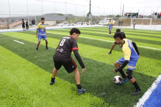 Moradores da Vila Monteiro, em Ribeirão Pires ganham Praça Esportiva