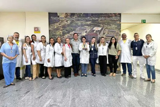 Hospital Estadual Mário Covas recebe prêmio ‘Amigo do Transplante’