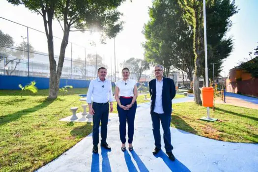 São Bernardo finaliza obras de revitalização da Praça João Armando Mancuso