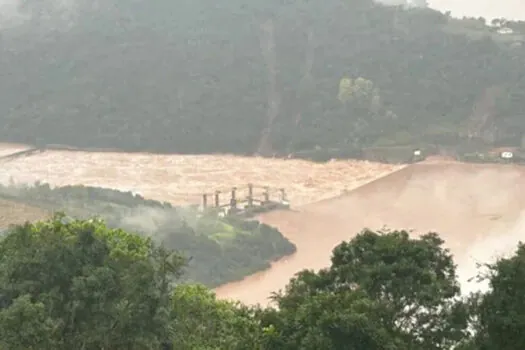 Barragens do RS estão em situação de emergência após dias de temporal