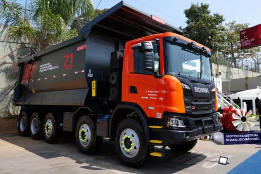 Scania expande presença no setor de mineração com novo 10×4 XT Super