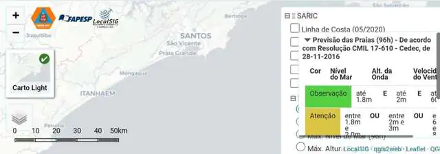 Sistema inédito antecipa em até 4 dias risco de ressacas e desastres naturais na costa paulista