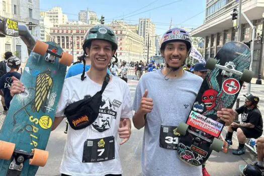 Mais de 1.500 skatistas participam da Skate Run 2024